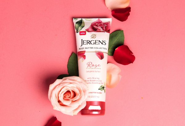 jergens rose body lotion